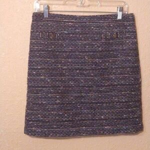 LOFT Boulce Variegated‎ Pencil Skirt size 6